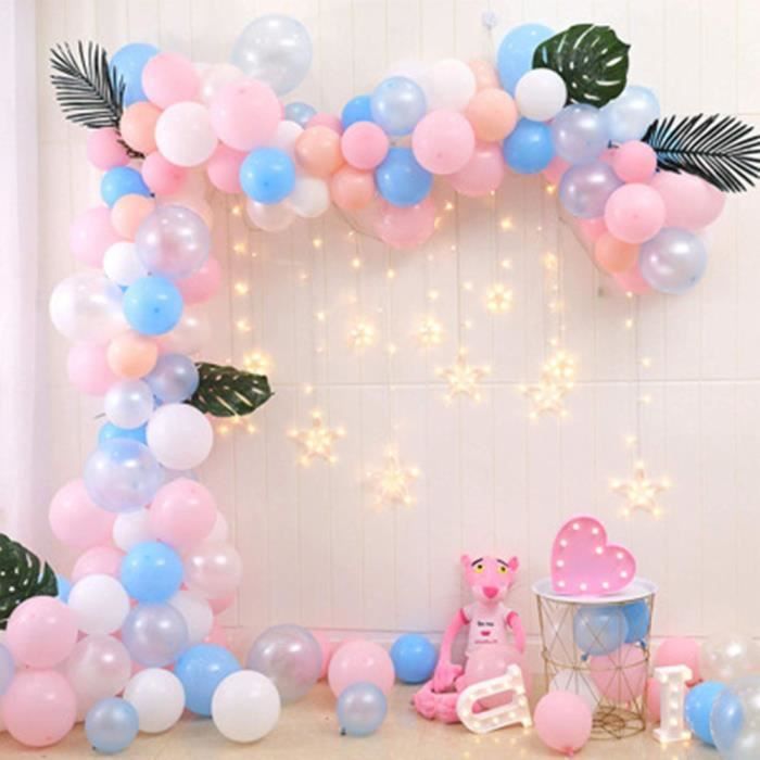 Caravan Ballon De Fete En Latex Kit De Ballon Arch Garland Guirlande Decoration Pour Mariage Anniversaire Noel Piscine 110 Pcs Cdiscount Maison