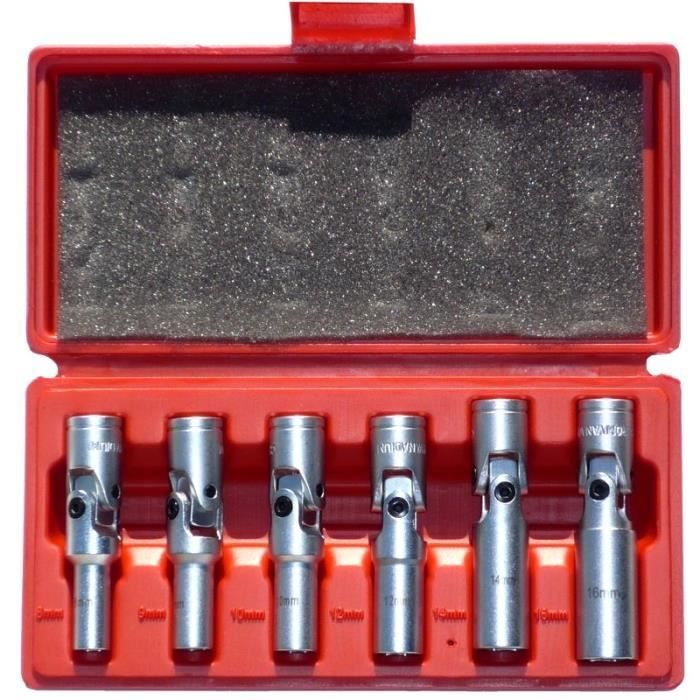 outillage automobile pro Kit douilles de bougies de préchauffage et d/'allumage
