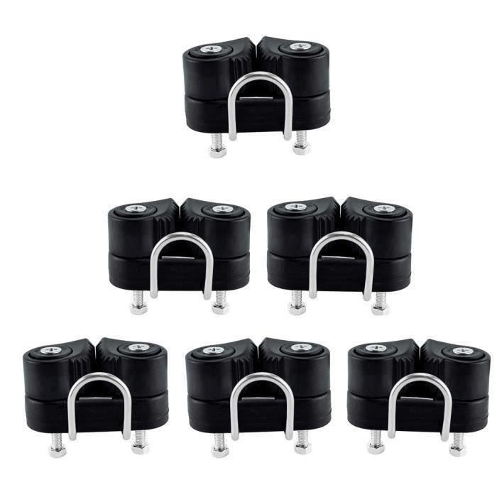 Crampon à Came Pour Kayak / Canoë / Voilier – Entrée Rapide Pour Cordage 3-12 Mm (Nylon, 300kg)