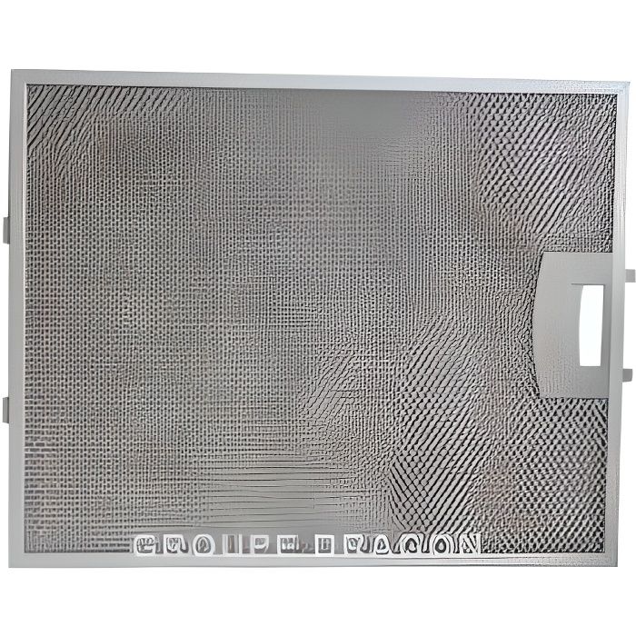 Filtre Metallique Anti Graisse Pour Hotte Bosch Achat Vente Filtre Pour Hotte Cdiscount