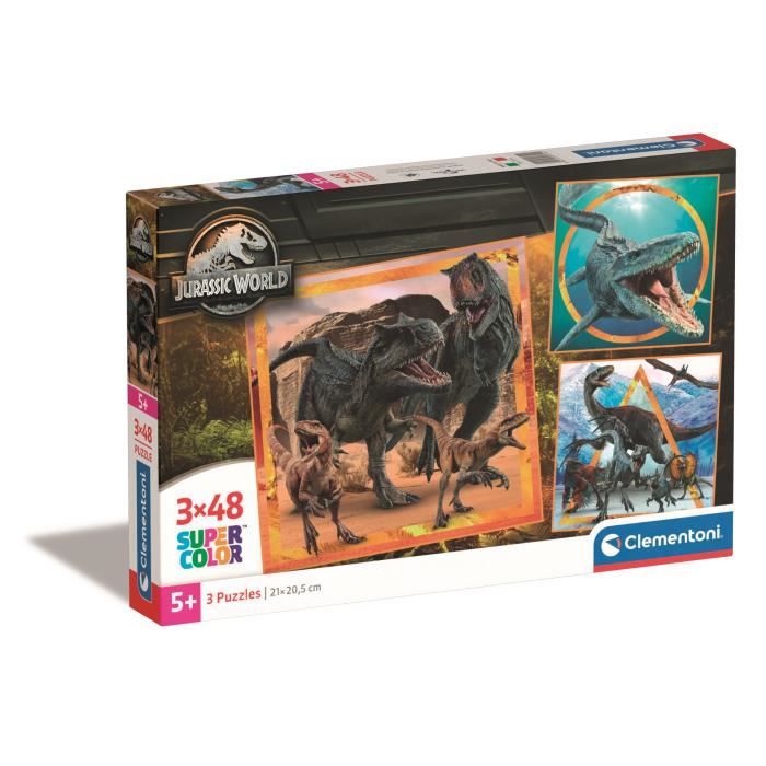 3x48 pièces Jurassic World - vue 7