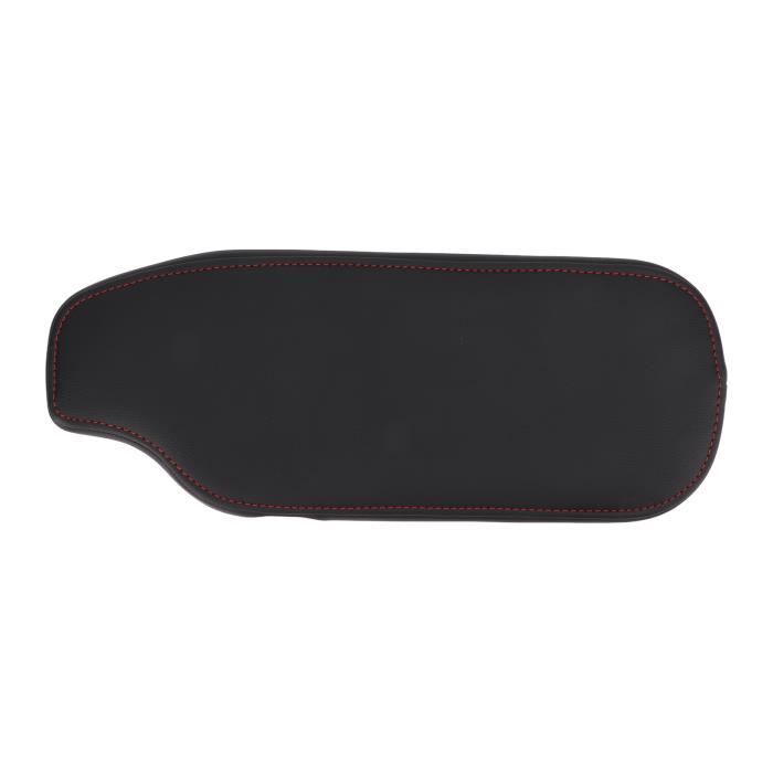 Coussin housse accoudoir couvercle console centrale noir compatible