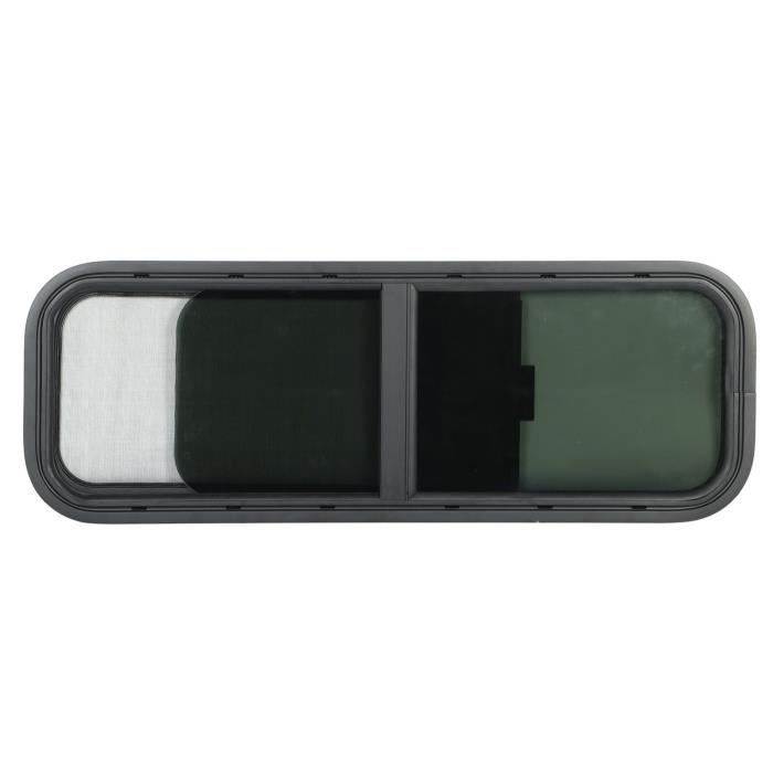 KIMISS Fenêtre de camping-car à angle rond, pour camping-car, fenêtre