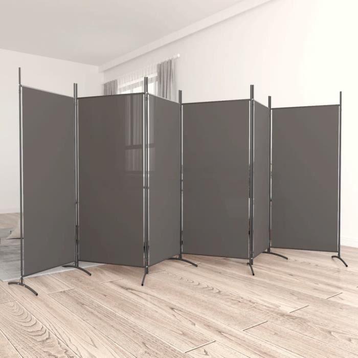 Lot de 4 supports de séparation pliables en plastique pour écran de maison, bureau