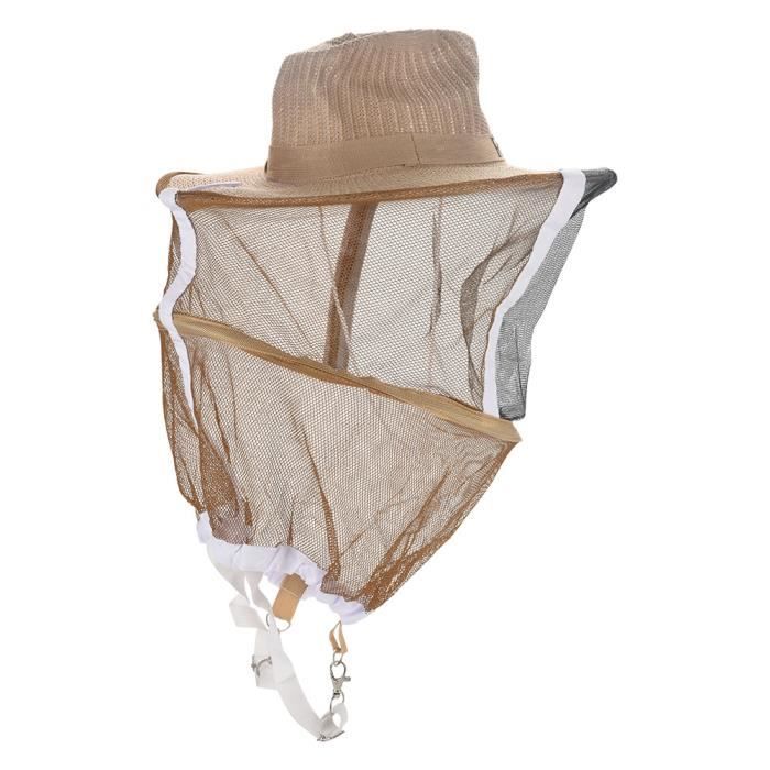 3 Chapeaux Apiculteur Anti-Moustiques - Filet Camouflage | Pour Outdoor, Randonnée, Pêche