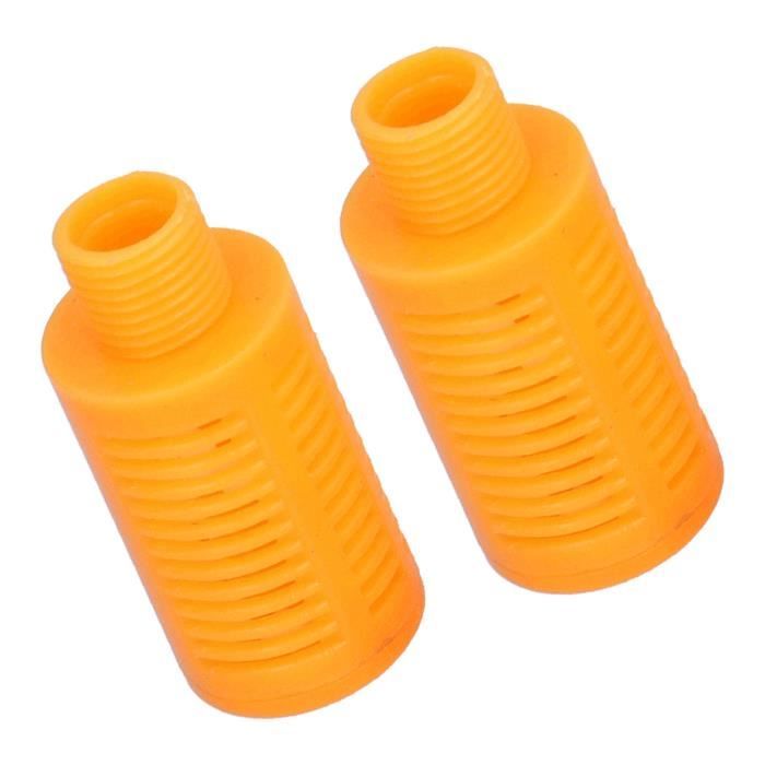 XYWHPGV Silencieux Pneumatique En Plastique Bleu Pour Ligne D'Air D'Échappement 3/4 PT - Lot De 2 Pièces