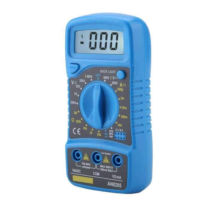 Testeur USB Voltmètre Ampèremètre LCD - Précision ±1% - Pour Mesurer Tension Et Courant - Neuf