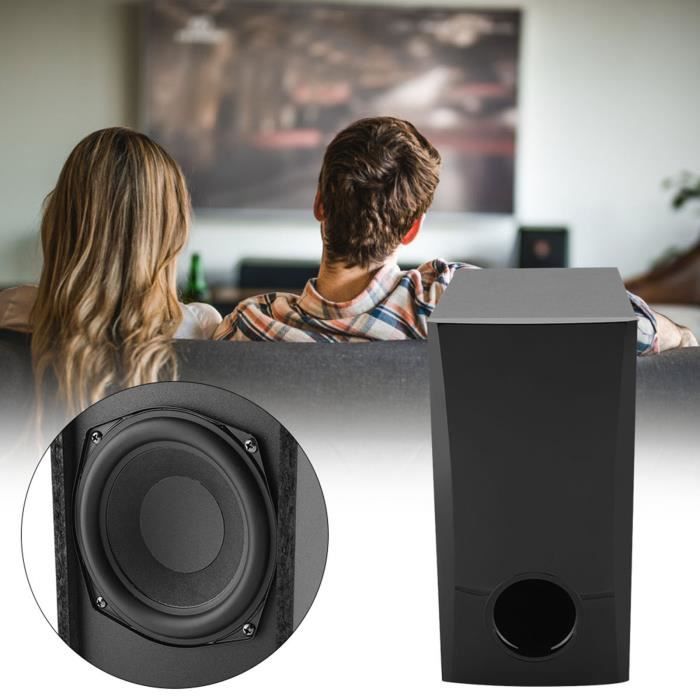 ESTINK Enceinte Soundbar Subwoofer Puissant pour Home Cin ma TV