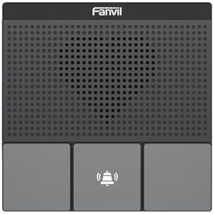 Intercom Audio - FANVIL - A10W - Noir - Gris - Système performant