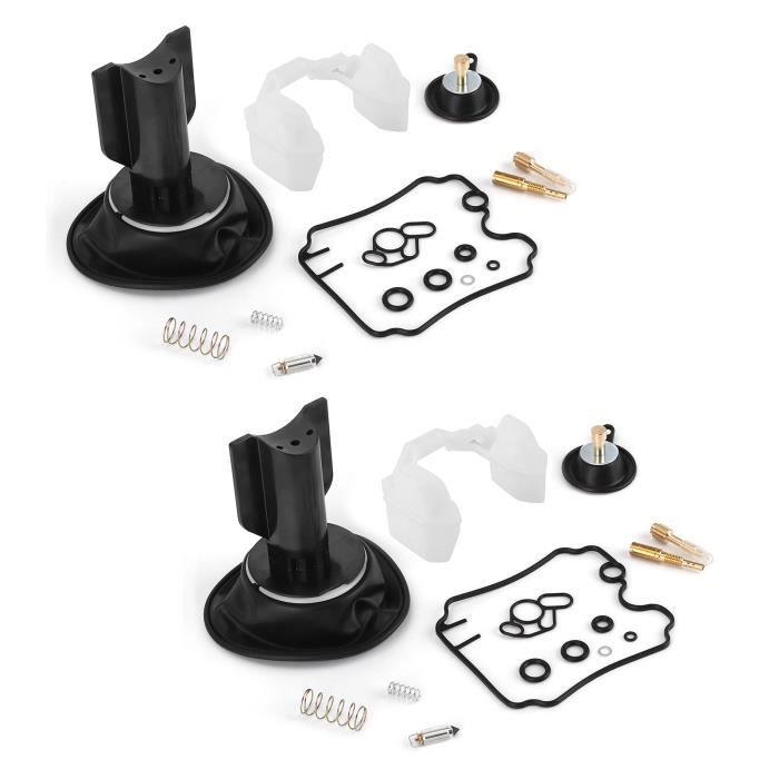 Kit de Réparation de Carburateur 2 Jeux Daccessoires de Reconstruction de Carburateur pour TDM 850 TDM 850N XTZ 750H XTZ 750R