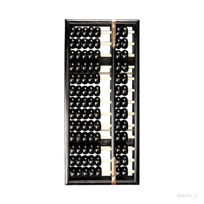 Abacus Chinois 13 Chiffres En Plastique - Outil De Calcul éducatif Vintage Pour Enfants Et Adultes