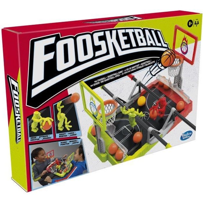 Foosketball - jeu de babyfoot et de basketball - jeu de table pour enfants