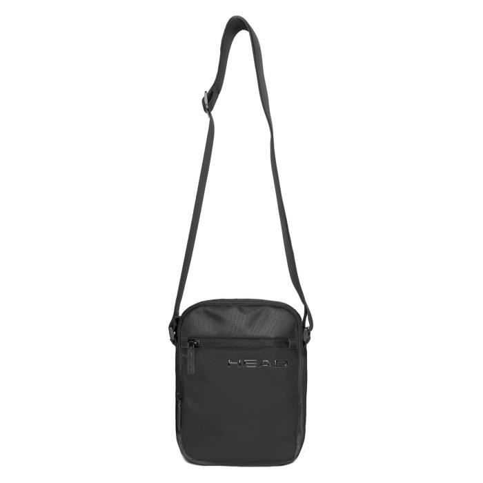head game reporter bag with 2 compartments black [197121] -  sac à épaule bandoulière sacoche