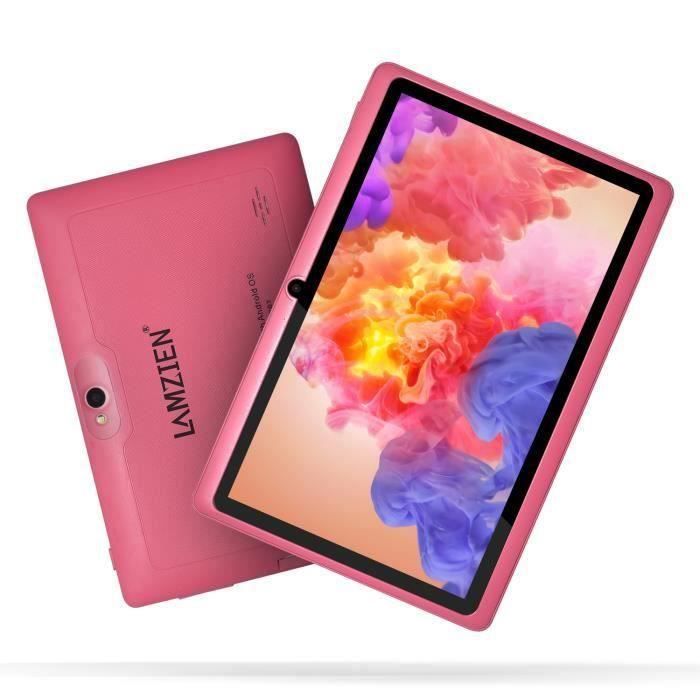 Tablette 16Go -LAMZIEN Tablette tactile enfant -7 HD -RAM 1Go