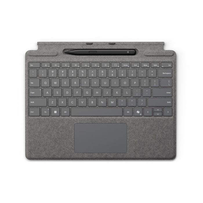 Clavier avec Slim Pen – Microsoft – SrProKBw/SlimPen SC – Bluetooth – Rétroéclairé – Français