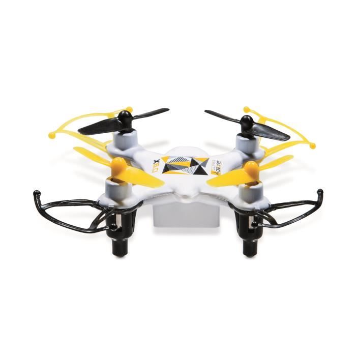 Drone radiocommandé MONDO Ultra Drone X6.0 Nano - Blanc - 4 canaux - Technologie gyroscopique intégrée