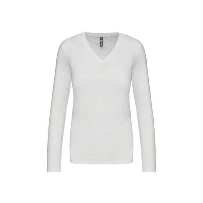 Shirt Blanc Femme Tee Shirt Femme Long Col V T-shirt Col V Femme
