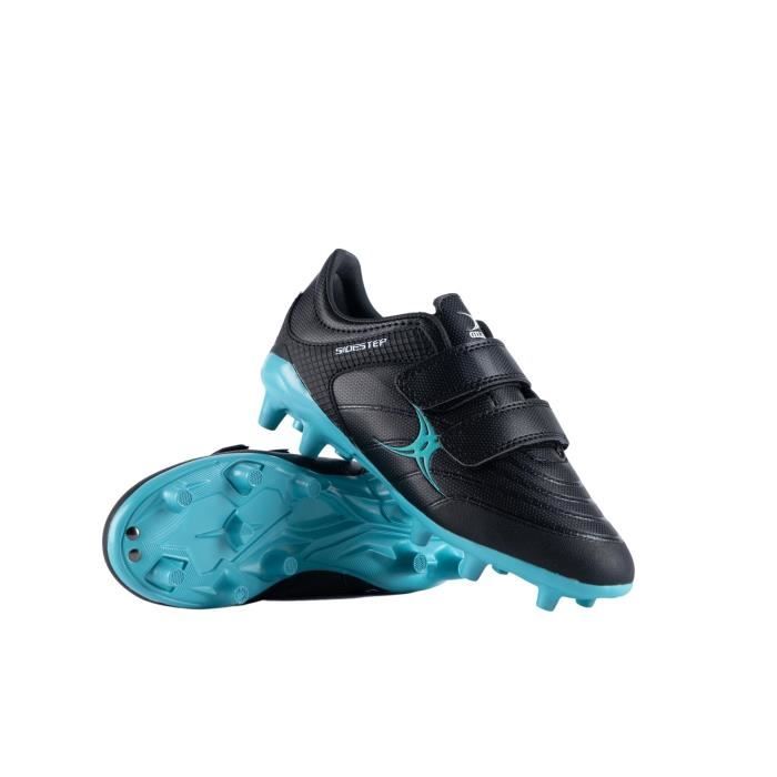 chaussures de rugby de rugby enfant gilbert s/st x15 lo msx - black/aqua - 29