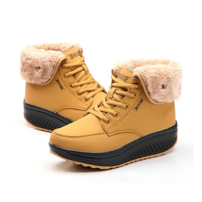bottines de neige femme