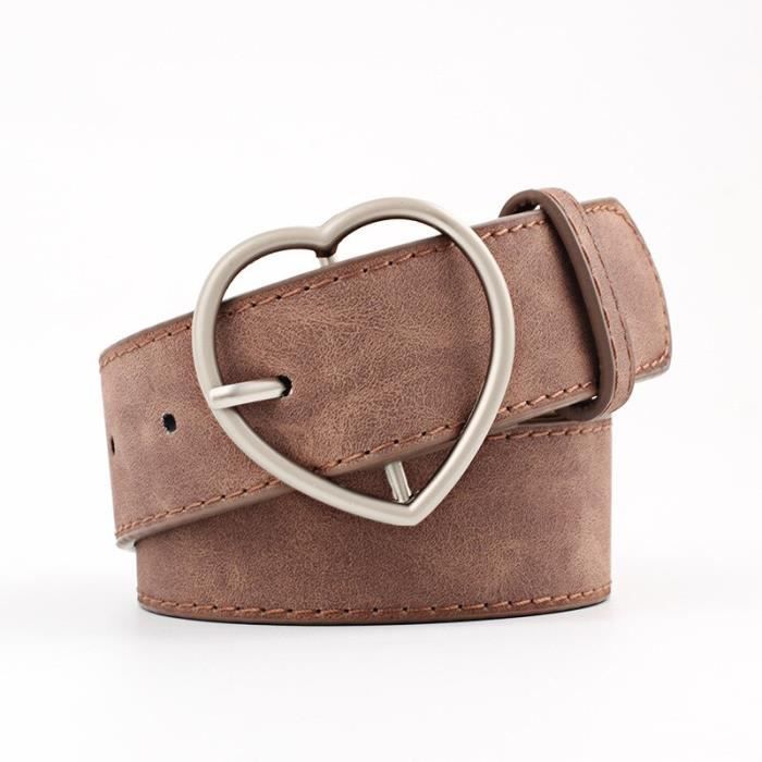Ceinture Large En Dentelle Avec Nœud Papillon - Cuir Synthétique Rose - Taille Ajustable 66-80 Cm - Style Bohème - 5