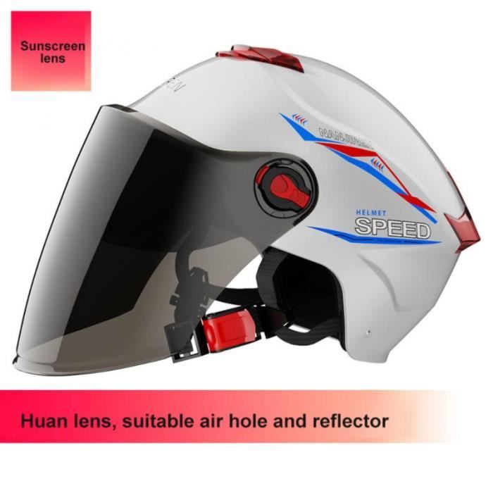 2 Fixations Pour Visière Casque Moto - Interrupteur Rotatif, Compatible LS2 FF370/396/394 Etc.