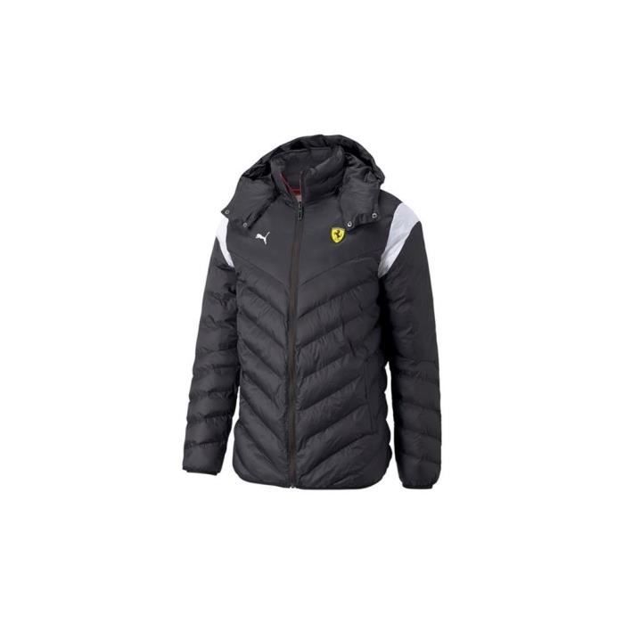 Veste PUMA Ferrari Race T7 Ecolite Noir Homme Adulte Noir