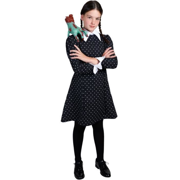 Déguisement Wednesday Famille Addams™ fille : Deguise-toi, achat