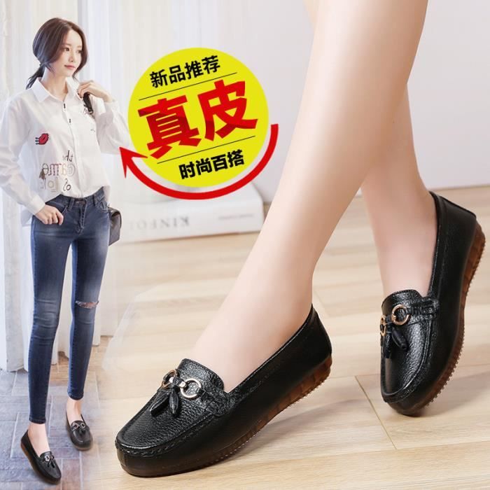 mocassin femme pied sensible pediconfort