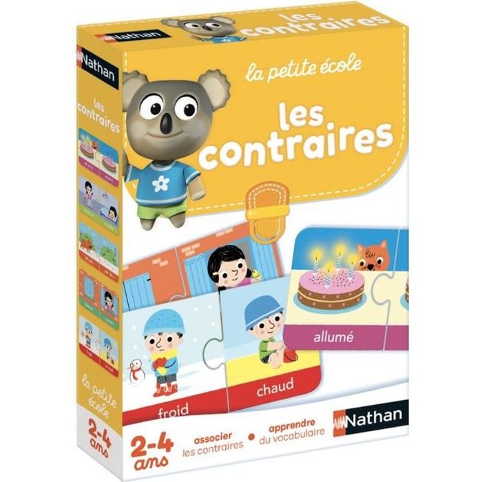NATHAN La Petite Ecole Les Contraires