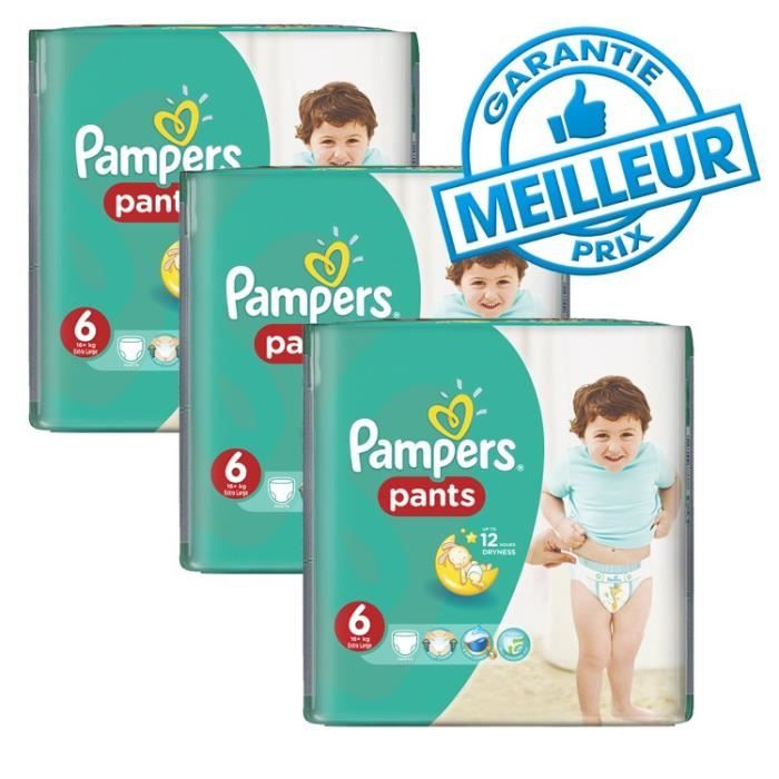 Pampers 1 Couches Bebe Taille 6 Baby Dry Pants Achat Vente Couche Cdiscount