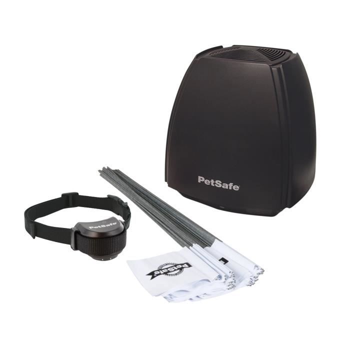 Comparer les prix de PetSafe Clôture anti-fugue sans fil STAY & PLAY avec collier à piles remplaçables