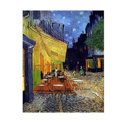 Puzzle en bois découpé à la main - Van Gogh : Le café le soir - 250 pièces - PUZZLE MICHELE WILSON