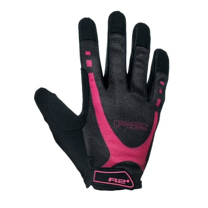 Gants De Cyclisme Homme ROCKBROS Avec Gel - Demi-Doigts Respirants Anti-Dérapants Noir Rouge