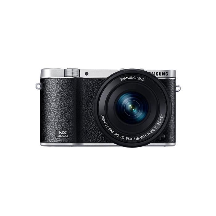 SAMSUNG NX3000 KIT NOIR + 16-50 PZ + SEF-8A