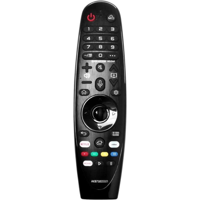 Télécommande LG 50PK550 - Neuf - Modèle AKB72914044 - Pour Téléviseurs LG