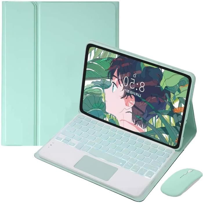 Étui Avec Clavier Bluetooth Pour Xiaomi Redmi Pad SE 11 (2023) - Disposition QWERTZ Allemande, Amovible, Trois Angles De Vue