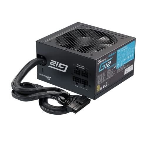 Sea Sonic Seasonic G12 GM Series Netzteil intern ATX12V 80 PLUS Gold Wechselstrom 100 240 V 550 Watt G12 GM 550 Neuf - vue 4