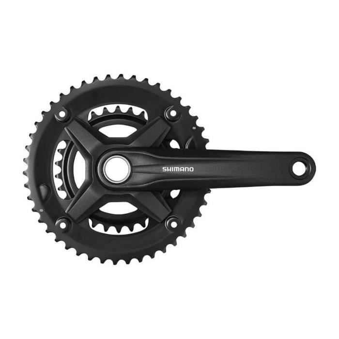 Pédalier VTT Shimano MT210 9V - Noir - 46-30 dents - Intégré Boost