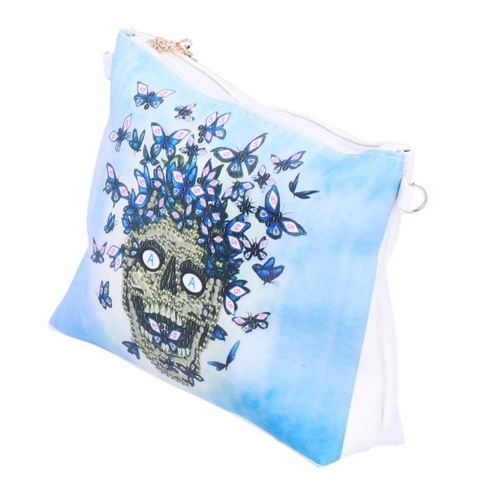 Artisanat Diamant Strass Ensemble De Sacs De Peinture Diamant 5D, Sac à Main Pour Peinture Trousse Maquillage Artisanat
