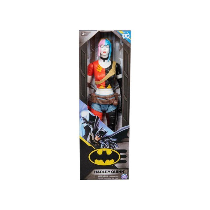 Figurine Harley-Quin 30 cm - DC Collection Batman - Personnage Super Héros - DC - Jouet Garçon Nouveauté