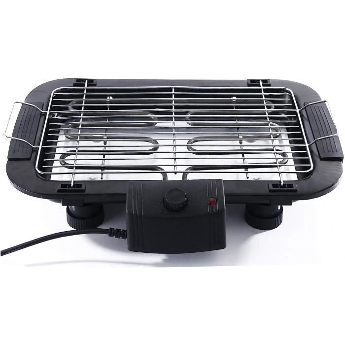 Barbecue électrique de table 1500 W Grill électrique portable sans ...