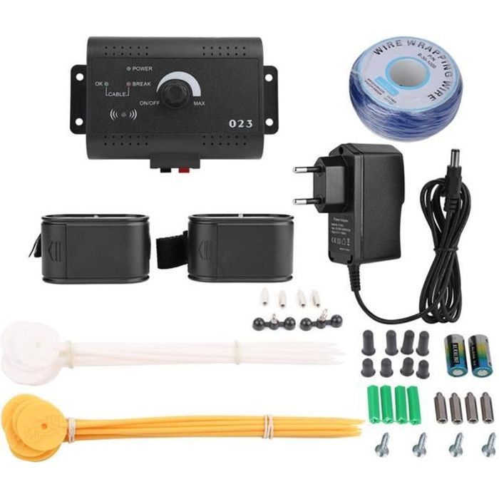 Comparer les prix de Clôture électronique pour 2 chiens - Tbest - Système de confinement rechargeable et étanche