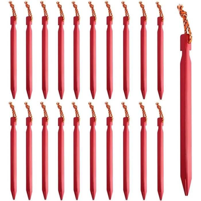 Piquet De Tente,Piquets De Tente,12 Pièces Sardines De Fixation,Piquet