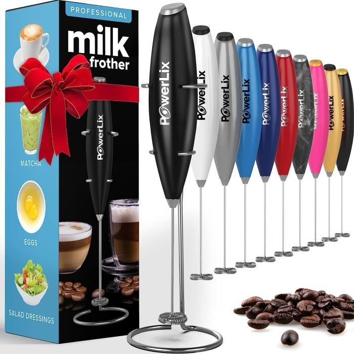Mousseur À Lait Électrique, Fouet Pour Café, Chocolat Chaud, Œufs Mousseur À Lait Électrique, Fouet Pour Café, Chocolat Chaud, Œufs
