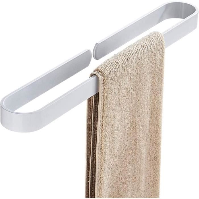 6 Crochets à Torchons Clipsables En PVC - Support Pour Serviettes De Cuisine, Adhésif Double Face Inclus - 9