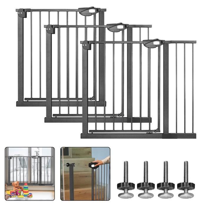 Barrière De Sécurité Extensible Pour Chats Et Chiots - 68x125 Cm, Pour Portes, Escaliers, Balcons