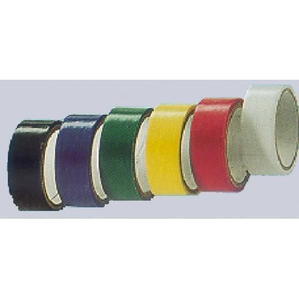 Rouleau Adhesif Pour Meuble GTSE Ruban Adhésif Blanc En PVC Isolant Électrique 19 Mm X 20 Scies à Ruban électriques