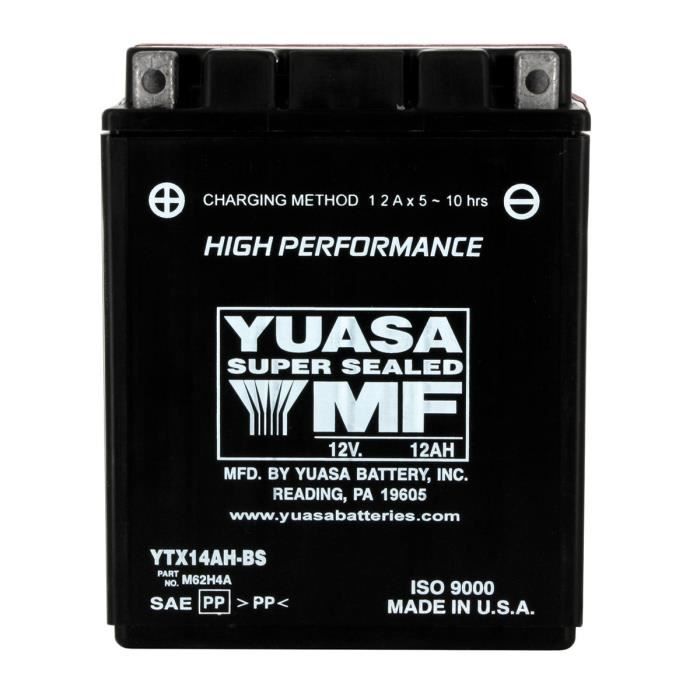 YUASA-812724 - Batterie YTX14AHBS