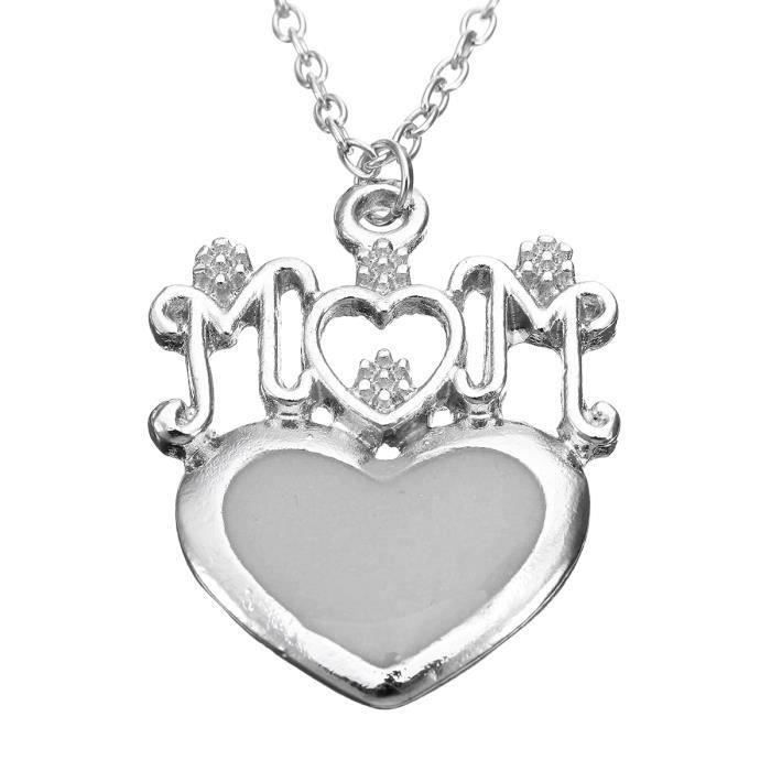 Collier Chaîne Avec Pendentif - Modèle N571 - Bijou Fantaisie Occasion