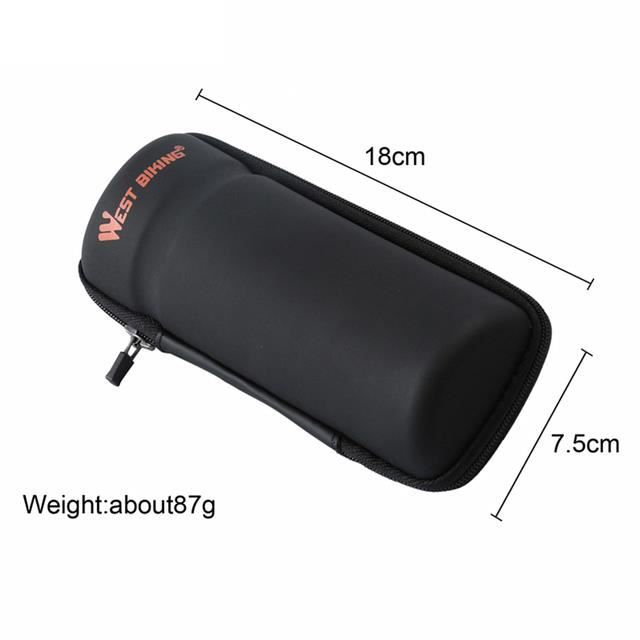 Sacoche De Cadre Vélo WILDMAN – Coque Dure, étui Rangement Outils – Petite – Neuve